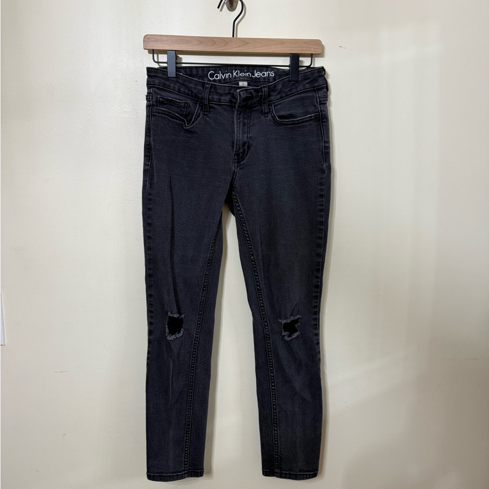 Calvin Klein Jeans Women's Dark Gray Skinny Jeans